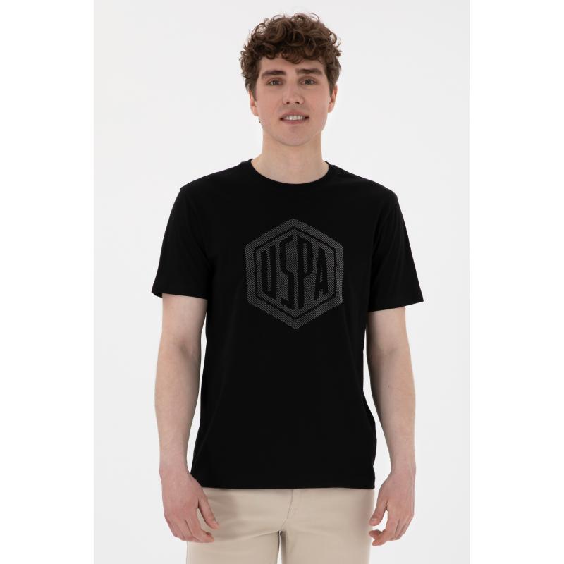 U.S. Polo Assn. Erkek Basic T-shirt 2107294 (2107294) Siyah