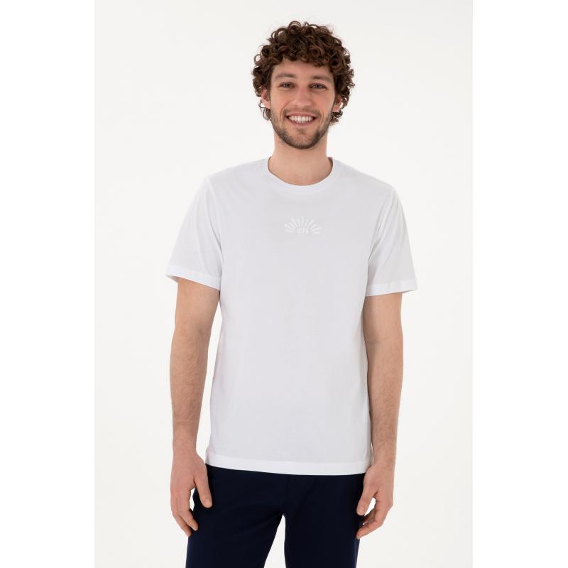 U.S. Polo Assn. Erkek T-shirt 2107313 (2107313) Beyaz