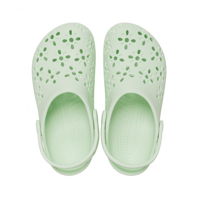 Crocs Classic Floral Cut Out Clog Kız Bebek Terlik 210944 (210944) Crocs Classic Floral Cut Out Clog Kız Bebek Terlik 210944 (210944)