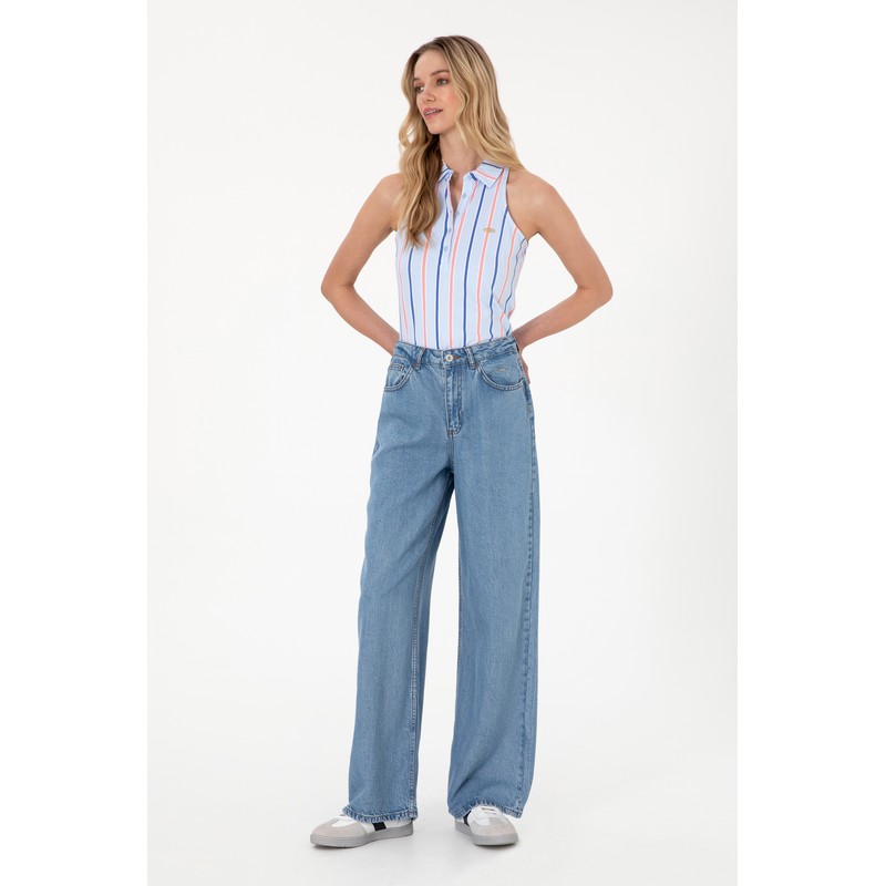 U.S. Polo Assn. Loose Fit Kadın Jean Pantolon 2114663 (2114663) U.S. Polo Assn. Loose Fit Kadın Jean Pantolon 2114663 (2114663)