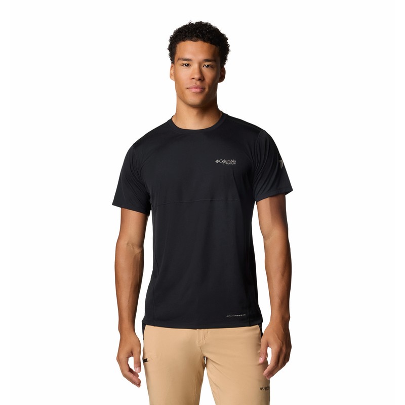 Columbia Ao1519 Cirque River Pro Ss Erkek T-shirt 2126211010 2126211010 Siyah