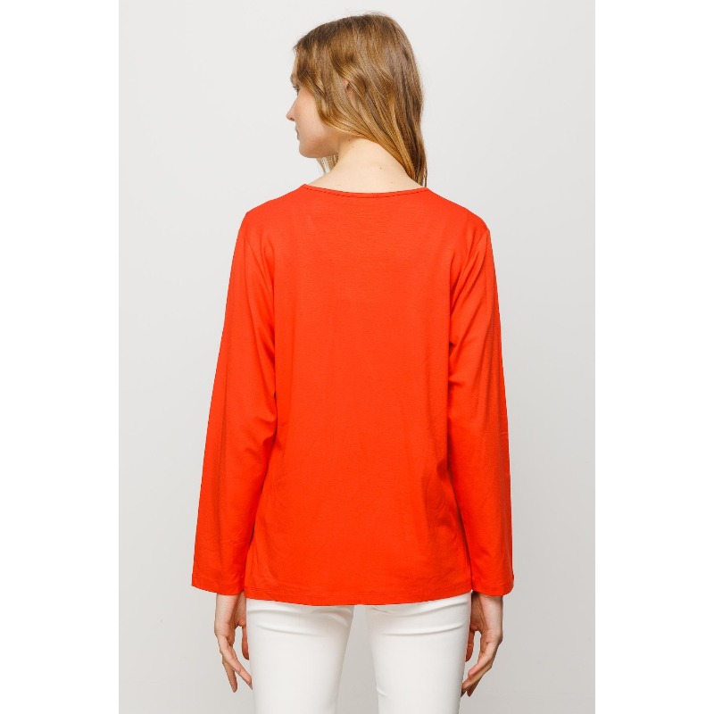 Desen Triko Kadın Penye Bluz (23787) Desen Triko Kadın Penye Bluz (23787)