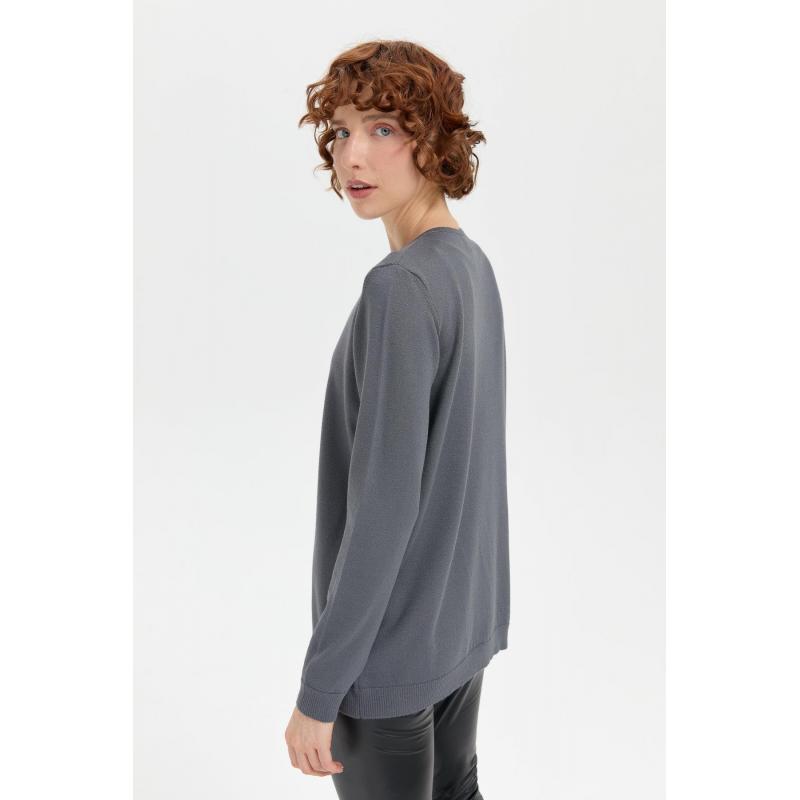 Desen Triko V Yakası Kolye Desen Taşlı Eteği Lastikli Kadın Bluz 24090 (24090) Desen Triko V Yakası Kolye Desen Taşlı Eteği Lastikli Kadın Bluz 24090 (24090)