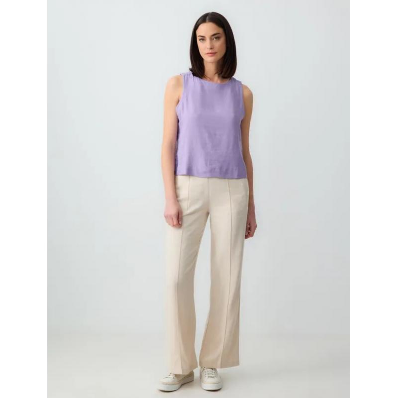 Jimmy Key Kadın Kolsuz Keten Bluz 24SB055301V2 (24SB055301V2) Jimmy Key Kadın Kolsuz Keten Bluz 24SB055301V2 (24SB055301V2)