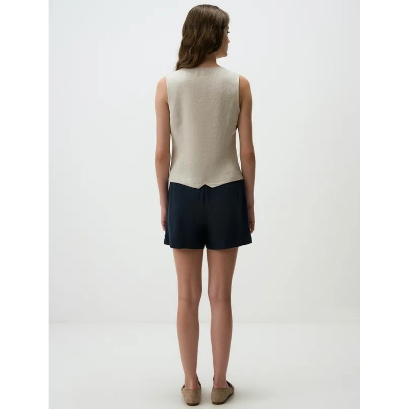 Jimmy Key %100 Keten V Yaka Kolsuz Kadın Yelek 24SY044001 (24SY044001) Jimmy Key %100 Keten V Yaka Kolsuz Kadın Yelek 24SY044001 (24SY044001)