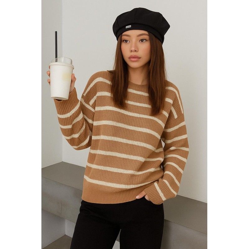 Fashion Friends Kadın Kazak 25K0477K1 (25K0477K1) Fashion Friends Kadın Kazak 25K0477K1 (25K0477K1)