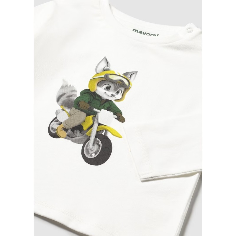 Mayoral Uzun Kollu Erkek Bebek T-shirt 2065 (25K2065) Mayoral Uzun Kollu Erkek Bebek T-shirt 2065 (25K2065)