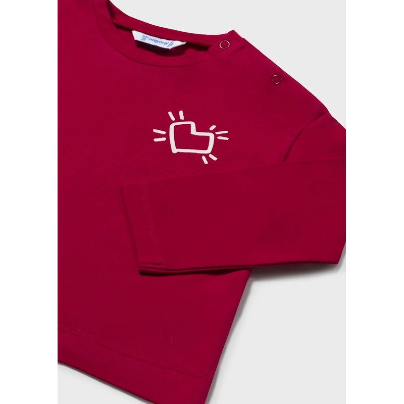 Mayoral Sırt Baskılı Kız Çocuk T-shirt 2079 (25K2079) Mayoral Sırt Baskılı Kız Çocuk T-shirt 2079 (25K2079)