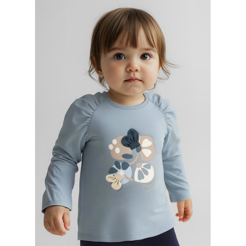 Mayoral Kız Çocuk Sweatshirt 2081 (25K2081) Mavi