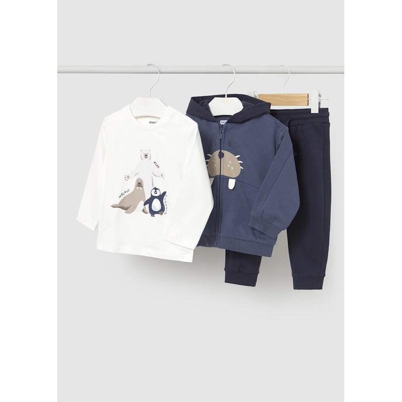 Mayoral Erkek Bebek 3'lü Eşofman Takımı 2840 (25K2840) Mayoral Erkek Bebek 3'lü Eşofman Takımı 2840 (25K2840)