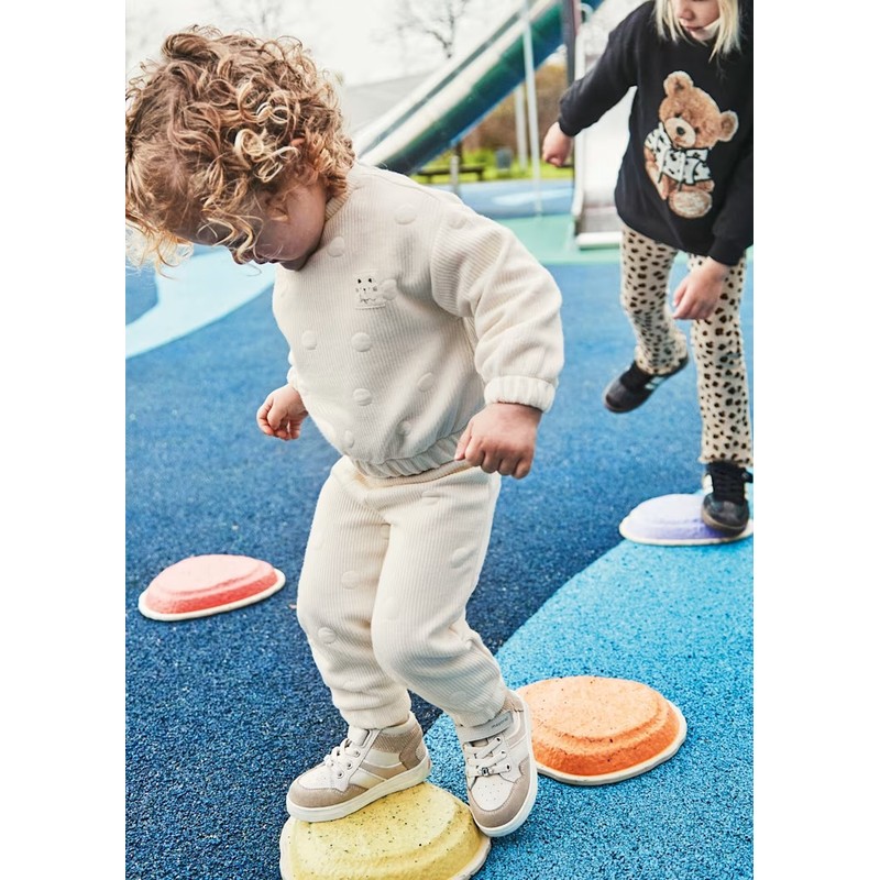 Mayoral Kız Bebek Eşofman Takımı 2844 (25K2844) Krem