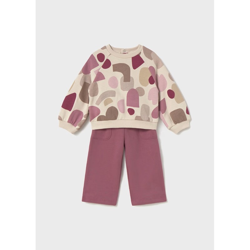 Mayoral Kız Çocuk Sweatshirt Takım 2845 (25K2845) Pembe Mayoral Kız Çocuk Sweatshirt Takım 2845 (25K2845) Pembe