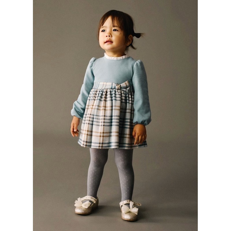 Mayoral Kız Bebek Elbise 2903 (25K2903) Mavi