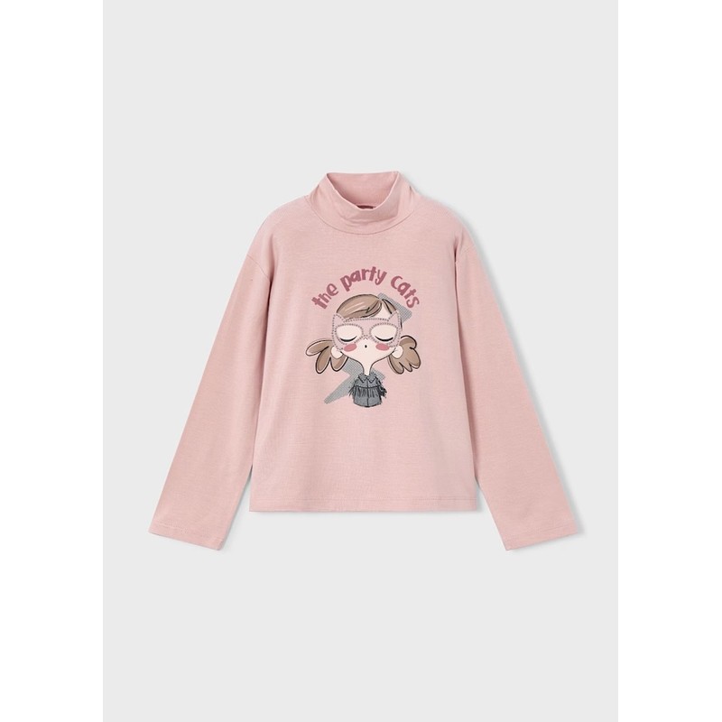 Mayoral Kız Çocuk Balıkçı Yaka Bluz 4002 (25K4002) Pudra Mayoral Kız Çocuk Balıkçı Yaka Bluz 4002 (25K4002) Pudra