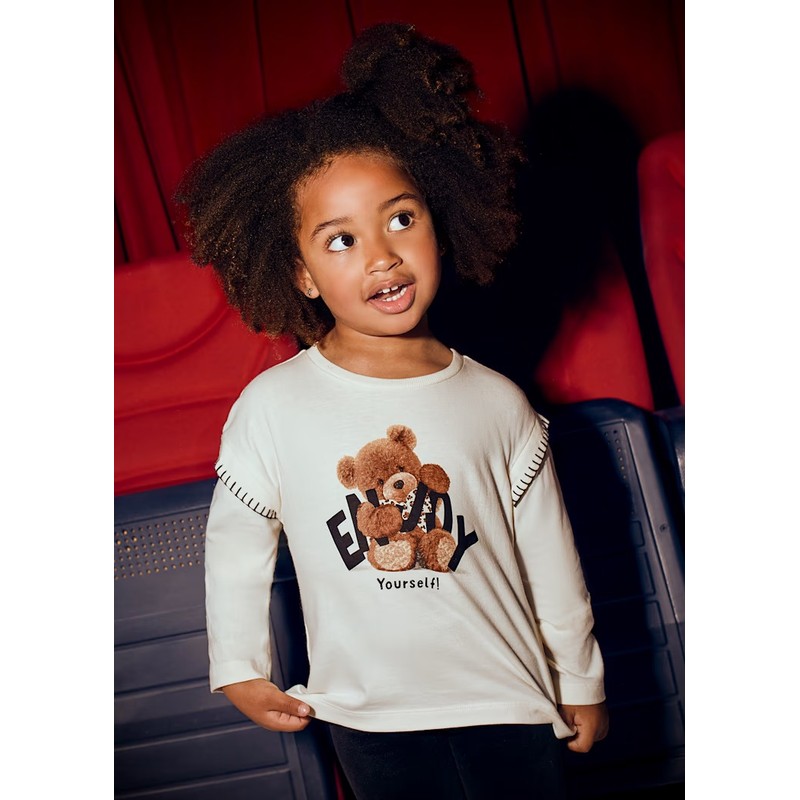 Mayoral Kız Çocuk Bluz 4012 (25K4012) Krem