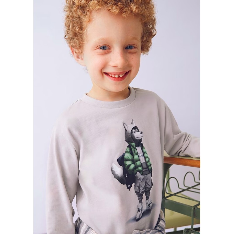 Mayoral Uzun Kollu Erkek Çocuk T-shirt 4083 (25K4083) Mayoral Uzun Kollu Erkek Çocuk T-shirt 4083 (25K4083)