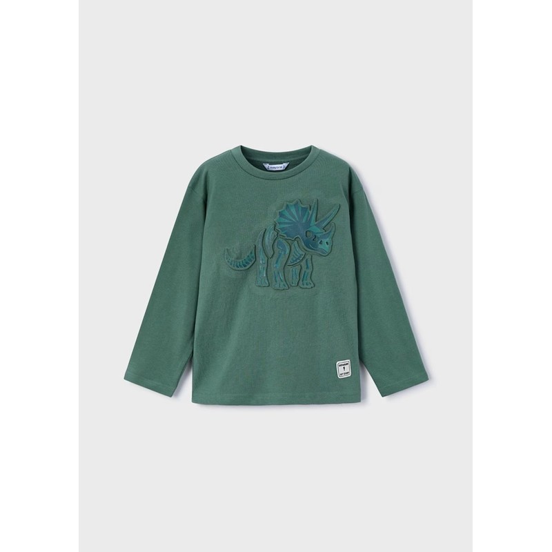 Mayoral Uzun Kollu Erkek Çocuk T-shirt 4089 (25K4089) Yeşil Mayoral Uzun Kollu Erkek Çocuk T-shirt 4089 (25K4089) Yeşil