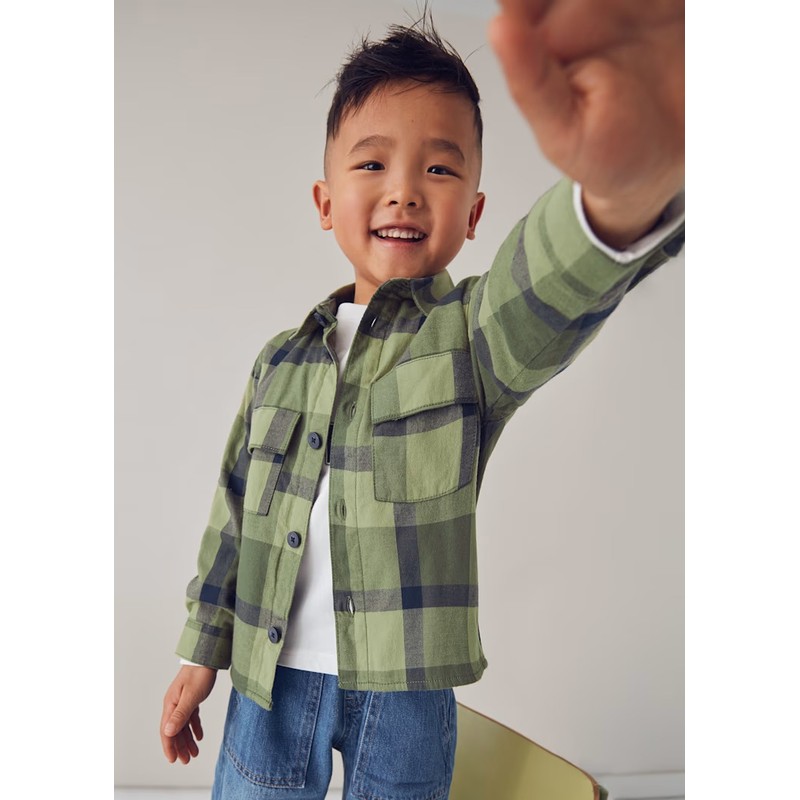 Mayoral Erkek Çocuk Gömlek 4123 (25K4123) Yeşil Mayoral Erkek Çocuk Gömlek 4123 (25K4123) Yeşil