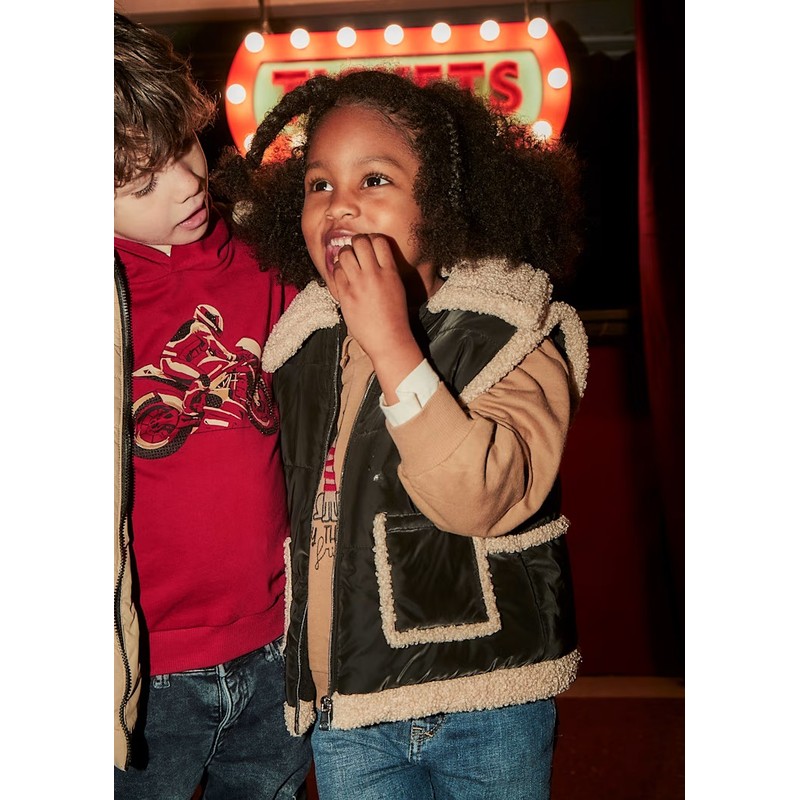 Mayoral Kız Çocuk Yelek 4313 (25K4313) Siyah