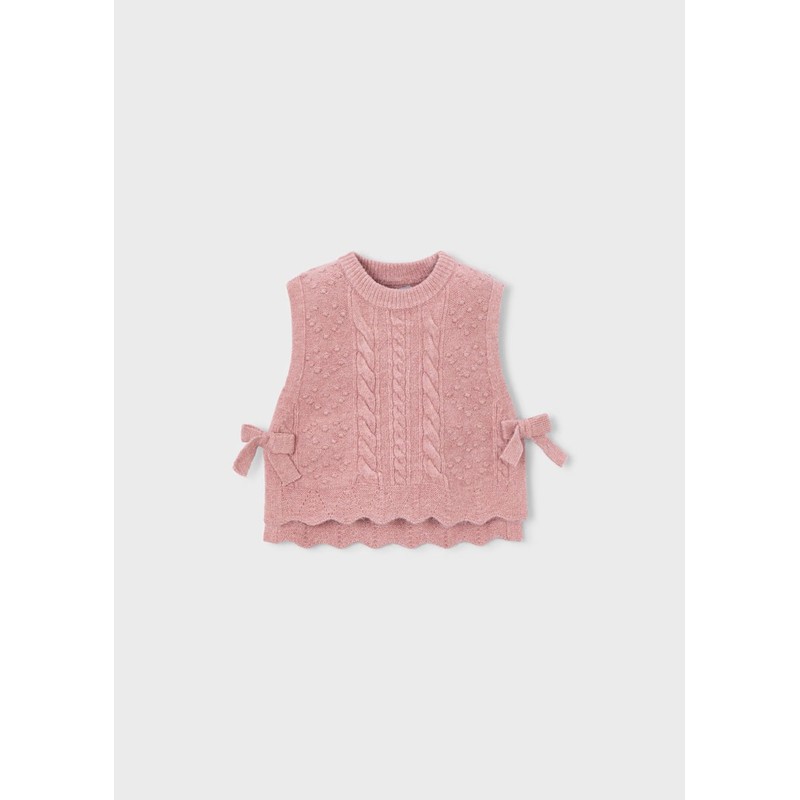 Mayoral Kız Çocuk Panço 4314 (25K4314) Pudra