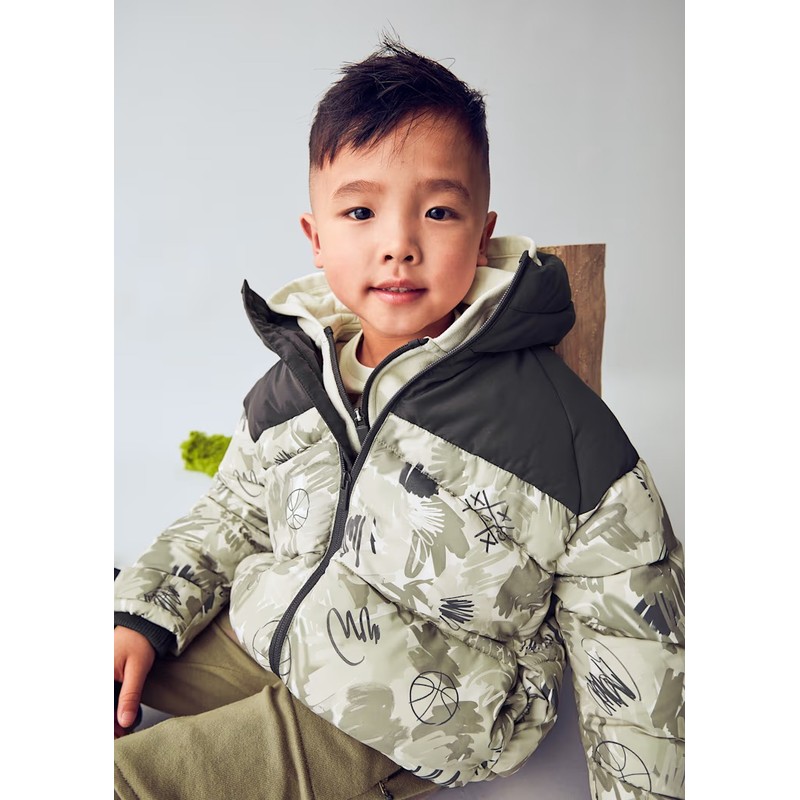 Mayoral Erkek Çocuk Şişme Mont 4417 (25K4417) Gri