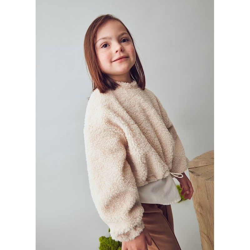 Mayoral Kız Çocuk Kazak 4431 (25K4431) Bej