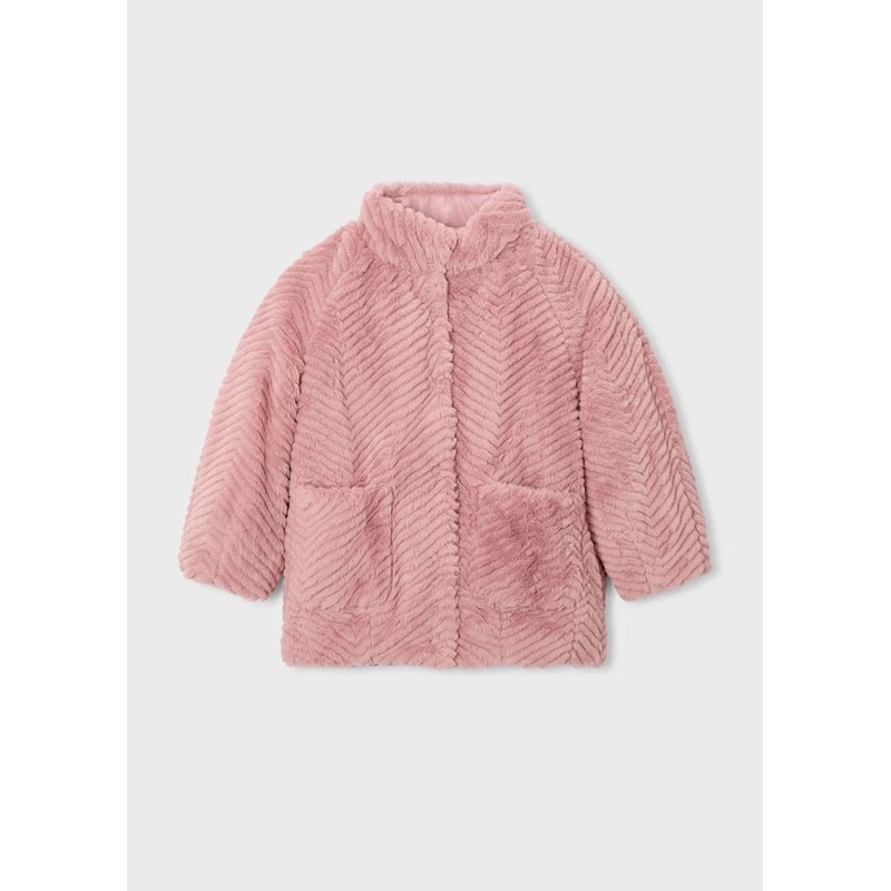 Mayoral Kız Çocuk Kaban 4441 (25K4441) Pudra