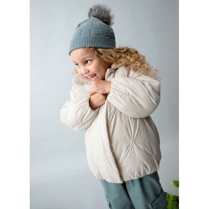 Mayoral Kız Çocuk Mont 4446 (25K4446) Bej