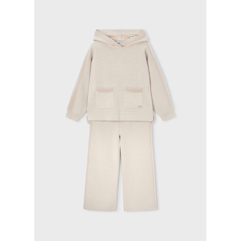 Mayoral Kız Çocuk Triko Takım 4580 (25K4580) Krem