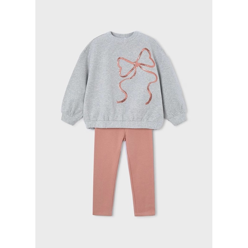 Mayoral Kız Çocuk Tayt Takım 4720 (25K4720) Gri