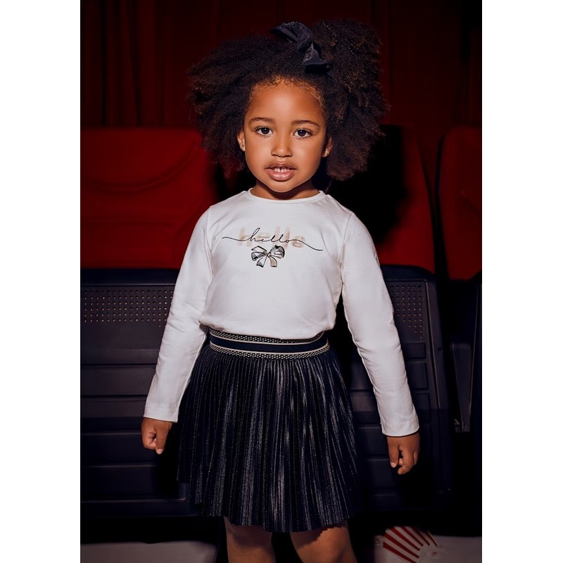 Mayoral Kız Çocuk Pileli Etek 4903 (25K4903) Siyah Mayoral Kız Çocuk Pileli Etek 4903 (25K4903) Siyah