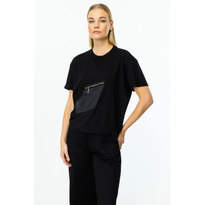 On Fashion Önü Fermuarlı Cep Detaylı Kadın Kısa Kol Bluz 25Y.ON.BLZ.51338.01 (25Y.ON.BLZ.51338.01) On Fashion Önü Fermuarlı Cep Detaylı Kadın Kısa Kol Bluz 25Y.ON.BLZ.51338.01 (25Y.ON.BLZ.51338.01)