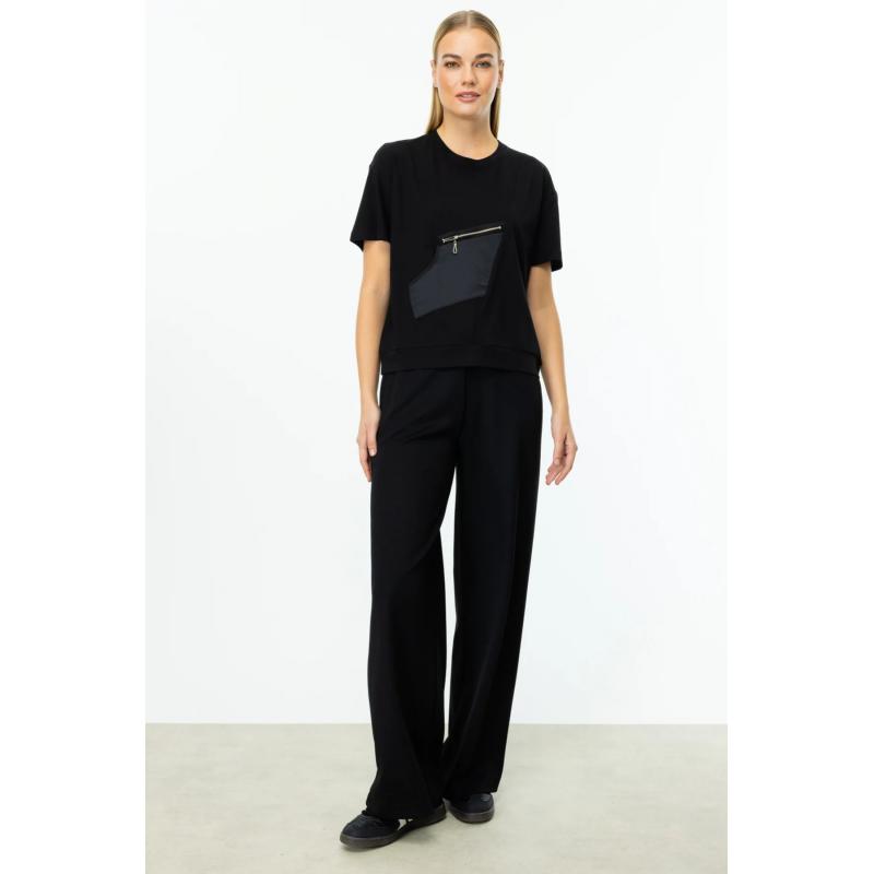 On Fashion Önü Fermuarlı Cep Detaylı Kadın Kısa Kol Bluz 25Y.ON.BLZ.51338.01 (25Y.ON.BLZ.51338.01) On Fashion Önü Fermuarlı Cep Detaylı Kadın Kısa Kol Bluz 25Y.ON.BLZ.51338.01 (25Y.ON.BLZ.51338.01)