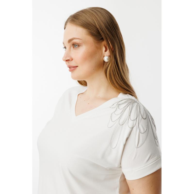 On Fashion Omzu Taş İşlemeli Kadın T-shirt 25Y.ON.BLZ.51421.01 (25Y.ON.BLZ.51421.01) On Fashion Omzu Taş İşlemeli Kadın T-shirt 25Y.ON.BLZ.51421.01 (25Y.ON.BLZ.51421.01)