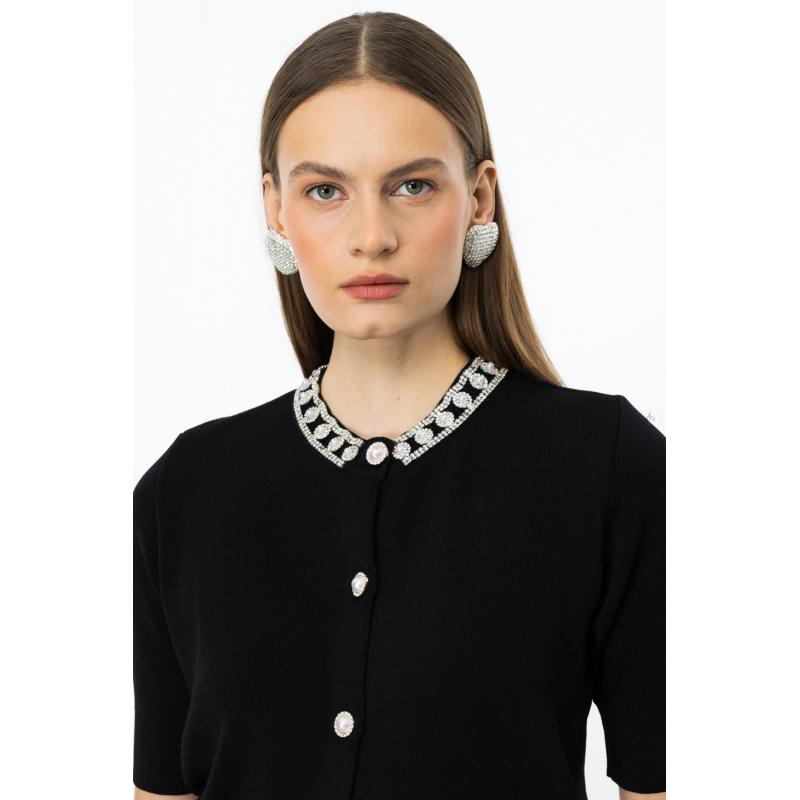 On Fashion Yakası Taşlı Önü Düğmeli Kadın Hırka 25Y.ON.HRK.53905.01 (25Y.ON.HRK.53905.01) On Fashion Yakası Taşlı Önü Düğmeli Kadın Hırka 25Y.ON.HRK.53905.01 (25Y.ON.HRK.53905.01)