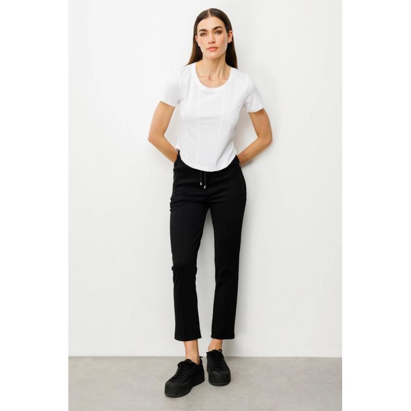 On Fashion Cepleri Fermuarlı Dar Paça Kadın Pantolon 25Y.ON.PNT.56913.01 (25Y.ON.PNT.56913.01) Siyah