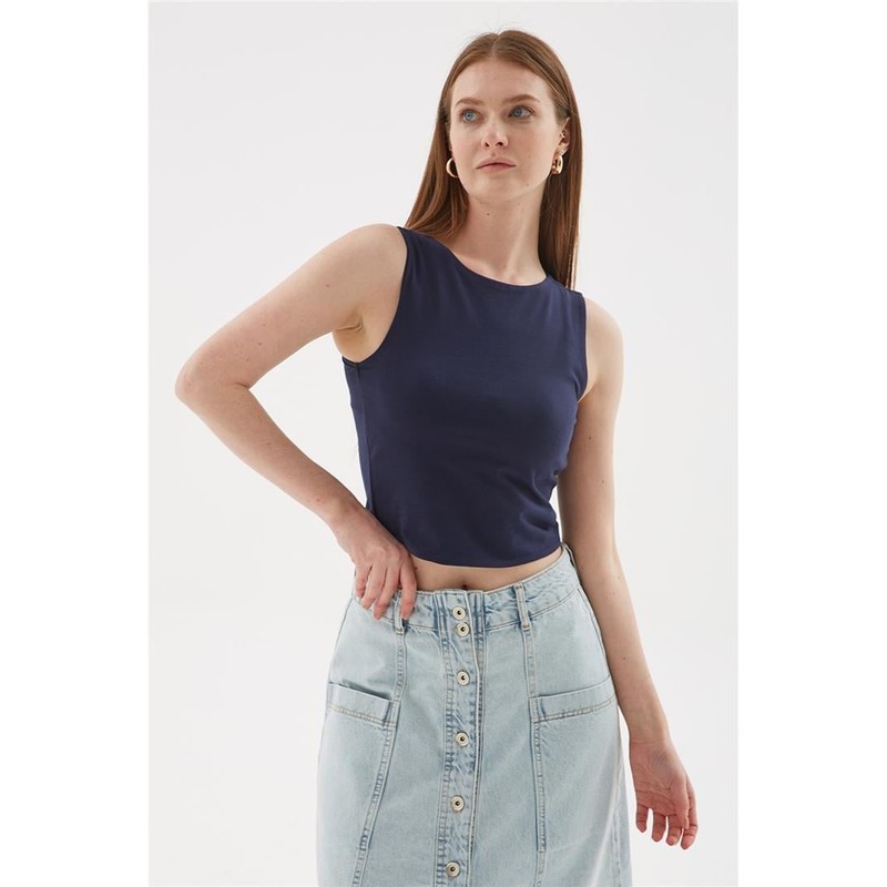 Fashion Friends Kadın Crop Bluz 25Y0326K1 (25Y0326K1) Fashion Friends Kadın Crop Bluz 25Y0326K1 (25Y0326K1)