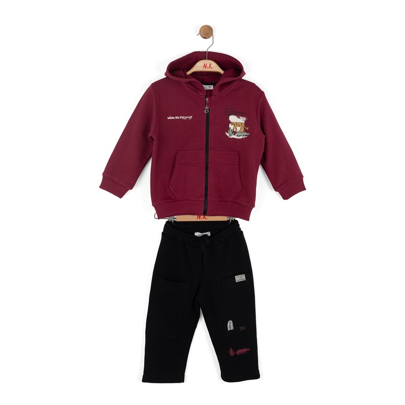 Nk Kids Paint Erkek Çocuk Eşofman Takımı 29601 (29601) Bordo