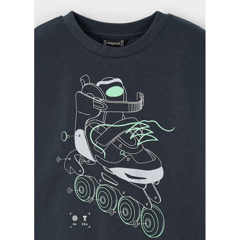 Mayoral Erkek Çocuk Fosforlu T-shirt 3037M (3037M) Mayoral Erkek Çocuk Fosforlu T-shirt 3037M (3037M)