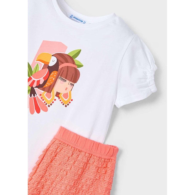 Mayoral Kız Çocuk Şort Takım 3211M (3211M) Mayoral Kız Çocuk Şort Takım 3211M (3211M)