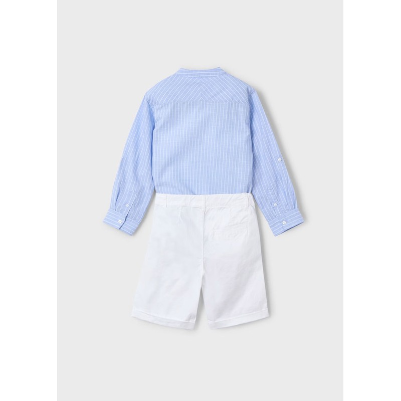 Mayoral Erkek Çocuk Gömlek Şort Takım 3230M (3230M) Mayoral Erkek Çocuk Gömlek Şort Takım 3230M (3230M)