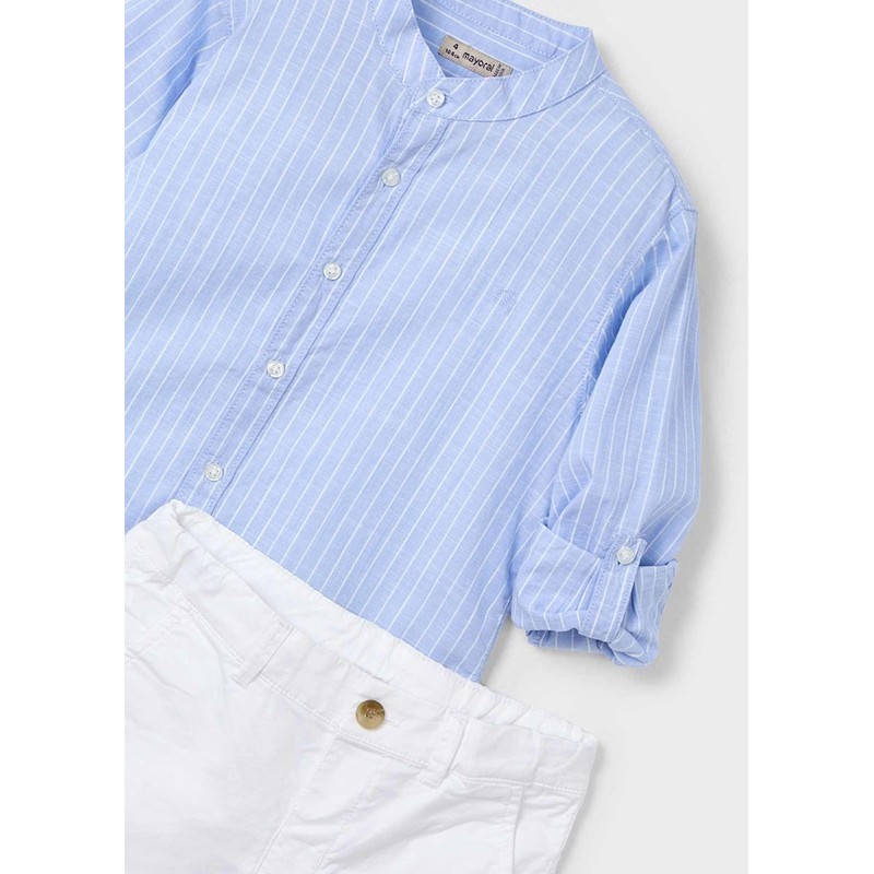 Mayoral Erkek Çocuk Gömlek Şort Takım 3230M (3230M) Mayoral Erkek Çocuk Gömlek Şort Takım 3230M (3230M)