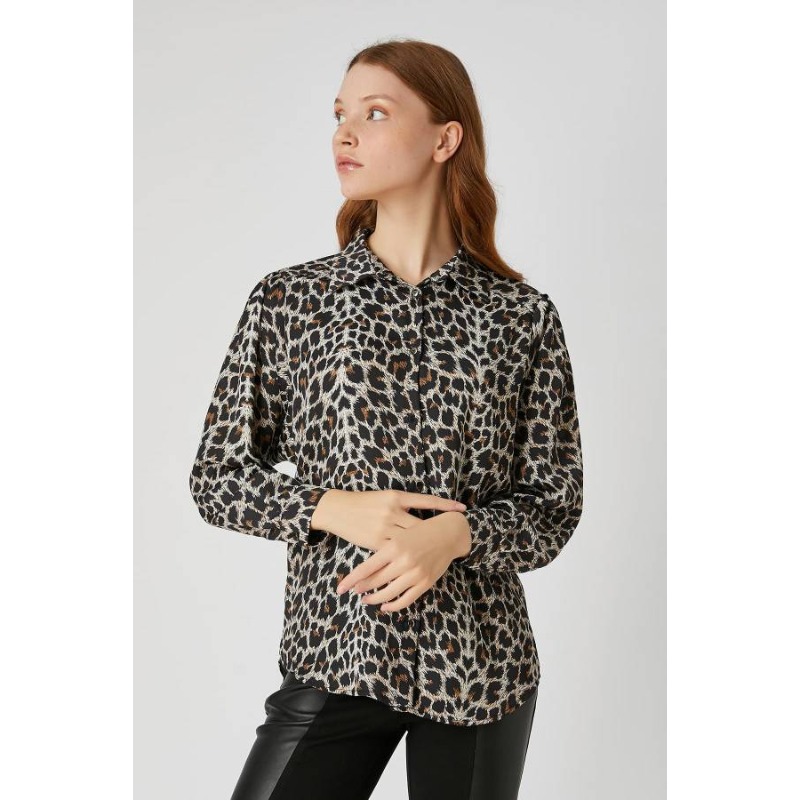 Fever Kadın Gömlek (332117044) LEOPAR