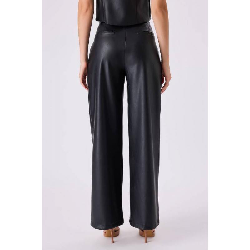 Fever Wide Leg Kadın Deri Pantolon 342112009 (342112009) Fever Wide Leg Kadın Deri Pantolon 342112009 (342112009)
