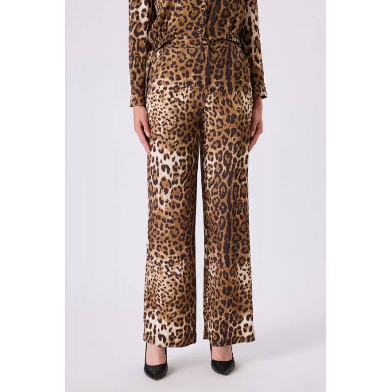 Fever Leopar Desenli Dökümlü Pantolon 342112027 (342112027) Fever Leopar Desenli Dökümlü Pantolon 342112027 (342112027)