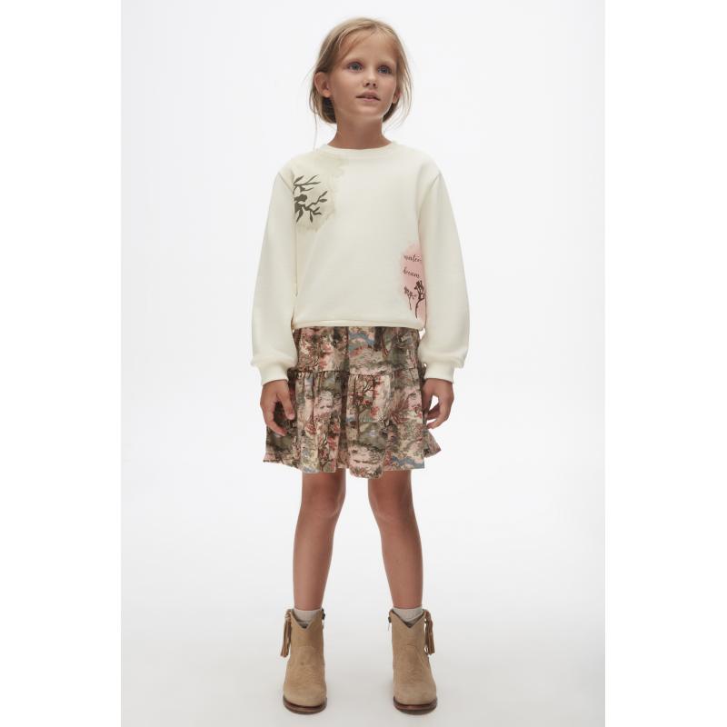 Nk Kids Kız Çocuk Sweatshirt 37522 (37522) Krem
