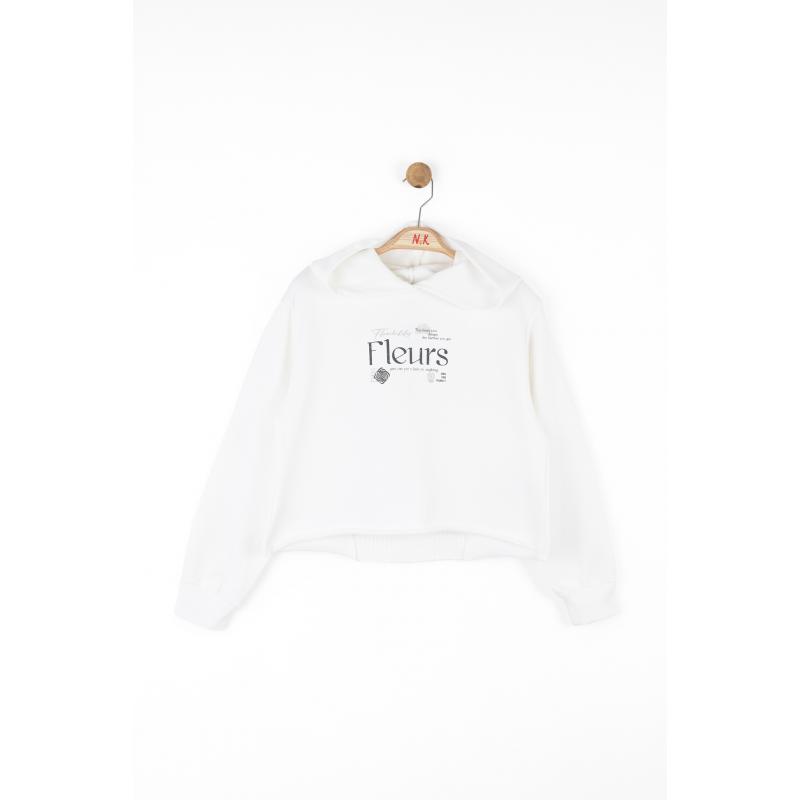 Nk Kids Kız Çocuk Sweatshirt 37817 (37817) Ekru