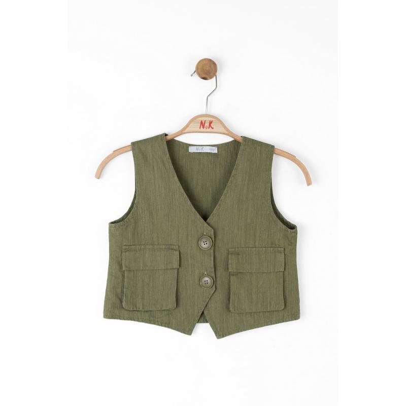 Nk Kids Cactus Kız Çocuk Yelek 38305 (38305) Yeşil