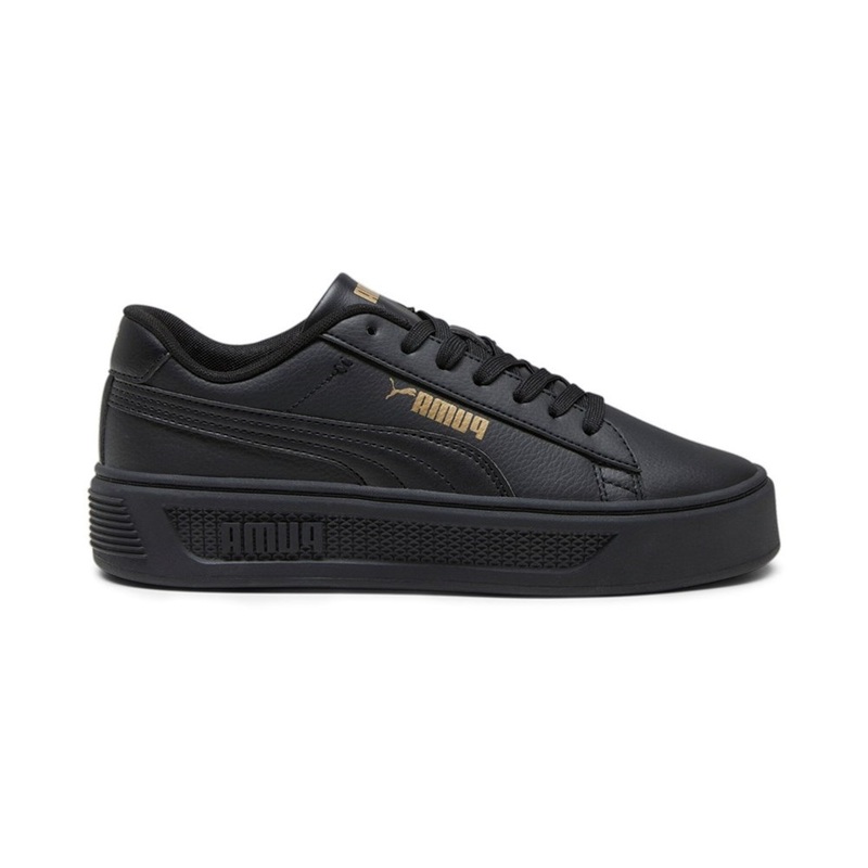 Puma Smash Platform V3  Kadın Siyah Sneaker (39075807) Siyah