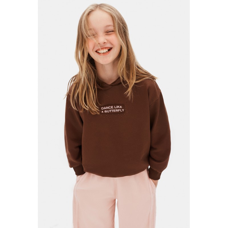 Nk Kids Kız Çocuk Sweatshirt 39321 (39321) Kahverengi
